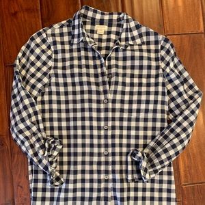 Jcrew factory gingham shirt